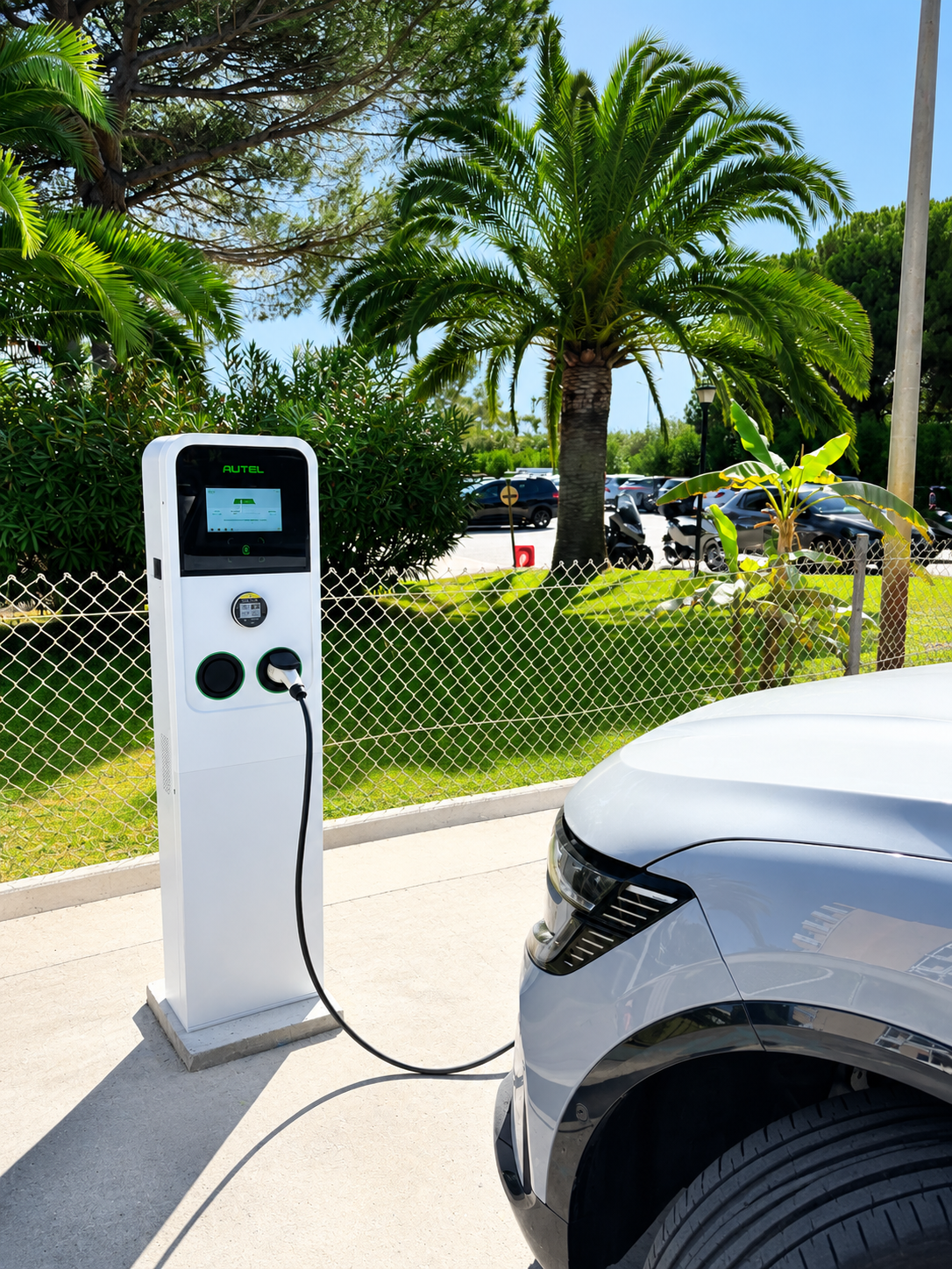 borne de recharge de véhicule électrique en haute-corse